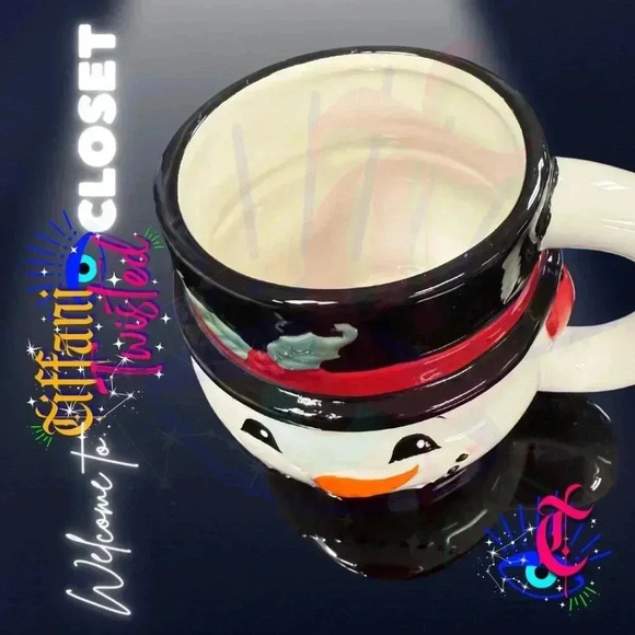 Festive Snowman Mug – Adorable Holiday Coffee Cup - Picture 2 of 3